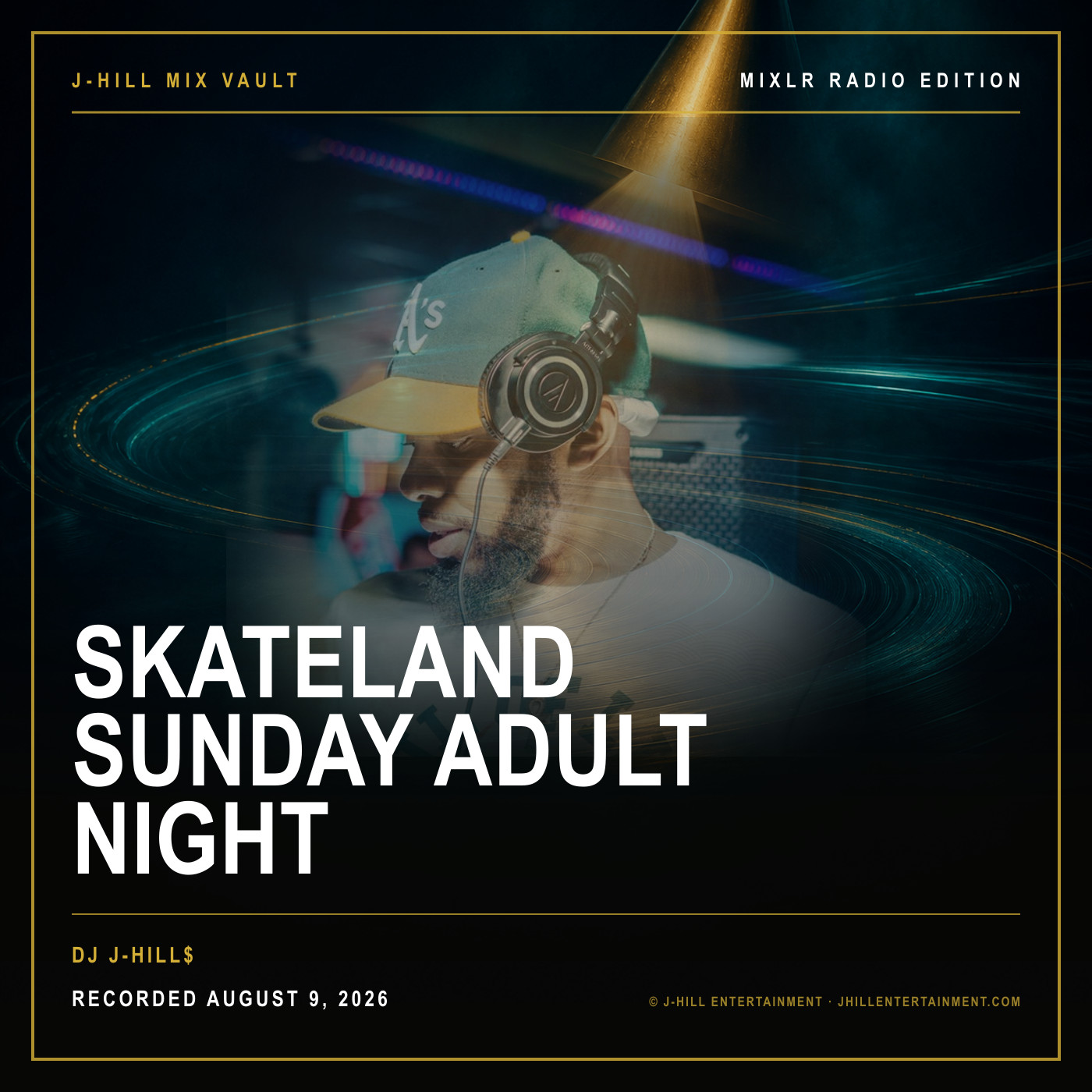 Cover artwork for Skateland Sunday Adult Night by DJ J-Hill$